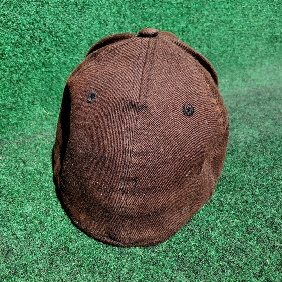 Boston Red Sox MLB Proflex Hat Cap Adult Size M/L Flex Fit Black/Red - Picture 3 of 8